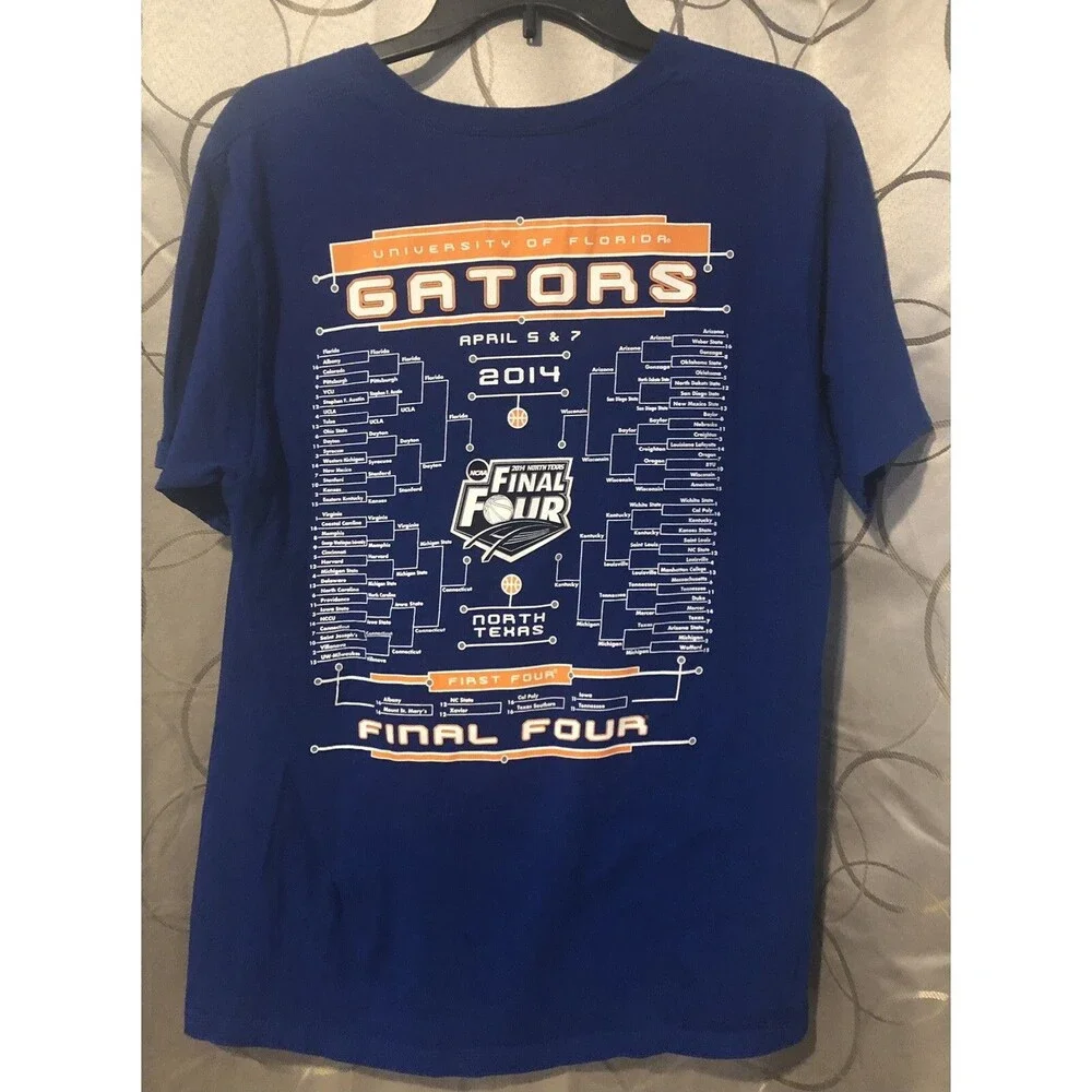 Adidas Florida Gators 2014 Final Four T Shirt Mens Large NCAA March Madness